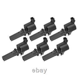 6 Pack Mobiletron CF-50 Ignition Coil For Jaguar S-Type 99-07 X200 2W4Z12029AC