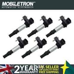 6 Pack of Mobiletron CC-33 Ignition Coil for Saab 9-3 9-4X