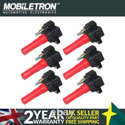 6 Pack of Mobiletron CJ-18 Ignition Coil for Subaru Legacy Outback Tribeca