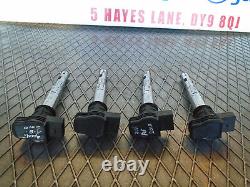 Audi A5 2.0 Tfsi 6 Speed Manual 2010 4x Ignition Coil Pack 07k905715f